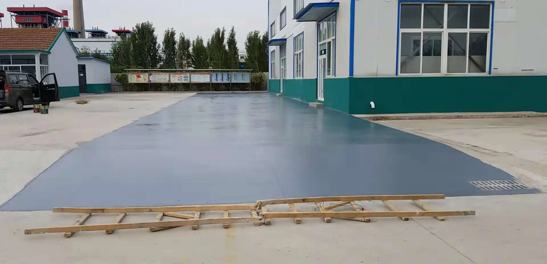 福州车间厂房地坪漆修补翻新